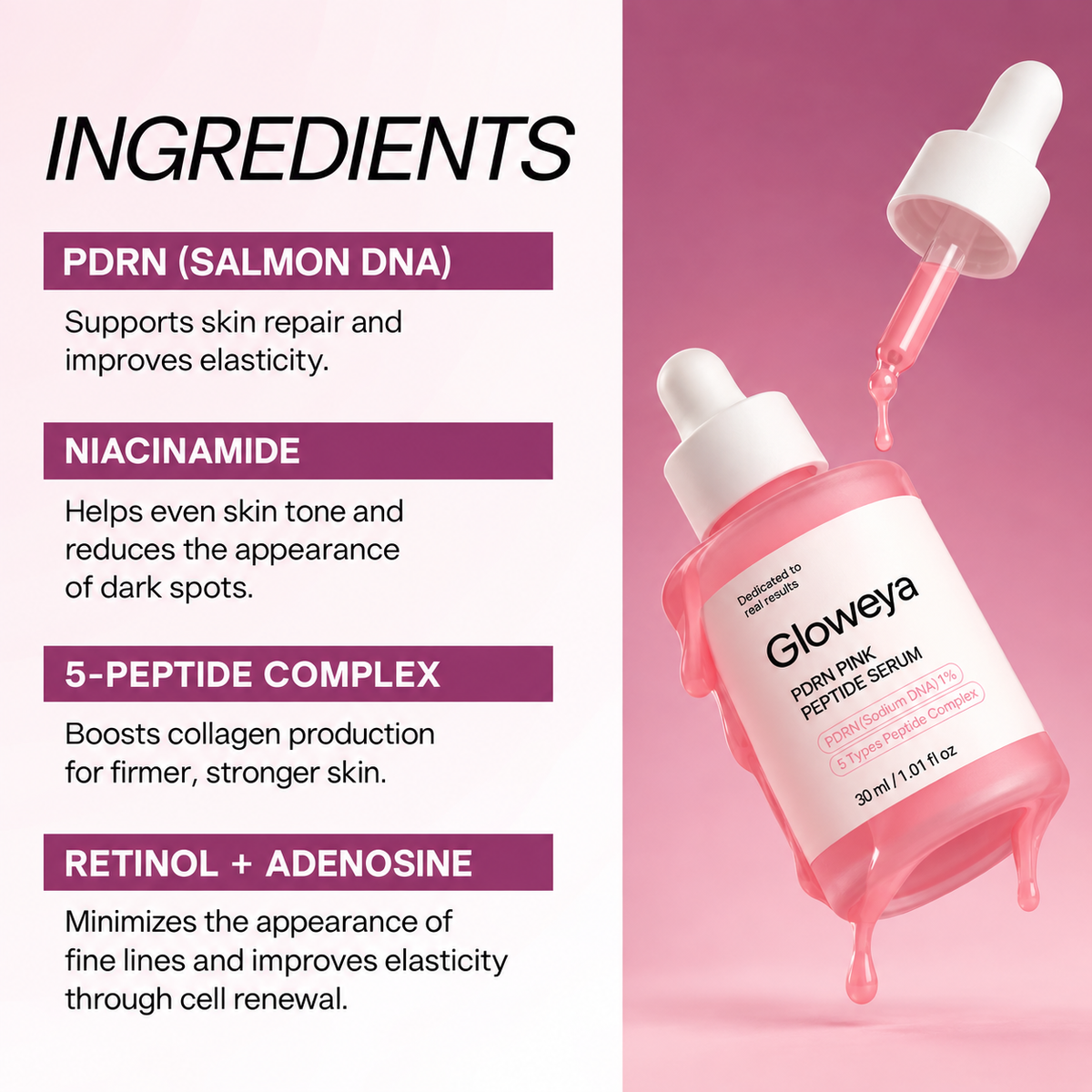 PDRN Peptide Serum